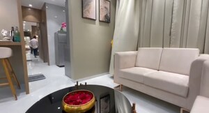 Master Bedroom in 1 BHK Apartment at AV Crystal Prestige, Nalasopara East – for Sale