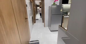 Kitchen in 1 BHK Apartment at AV Crystal Prestige, Nalasopara East – for Sale