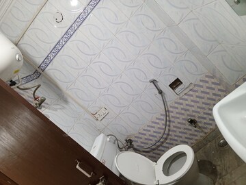 Bathroom in 3 BHK Apartment at Prerna Apartment, Sector 56 – for Rent