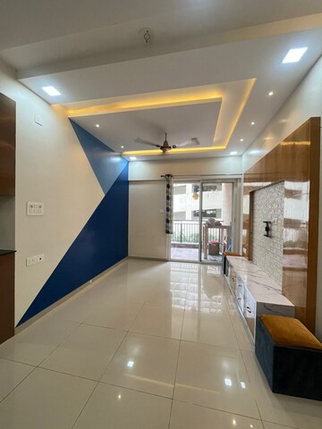 Living Room in 2 BHK Apartment at Godrej Green Cove, Mahalunge – for Rent