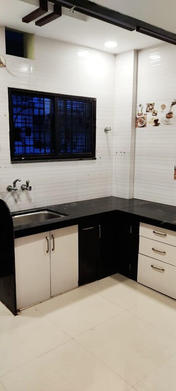 Kitchen in 3 BHK Apartment at Narendra Nagar – for Rent