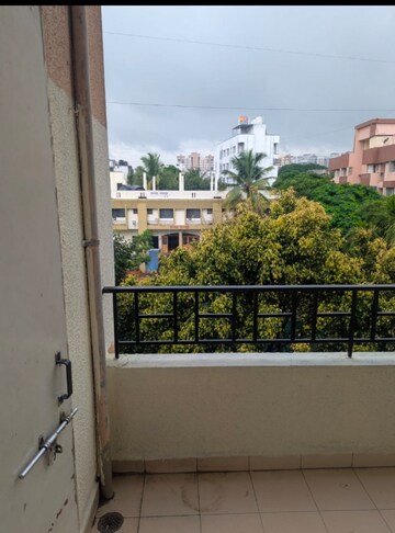 Balcony in 2 BHK Apartment at Karan Ashiyana, Wadgaon Sheri – for Rent