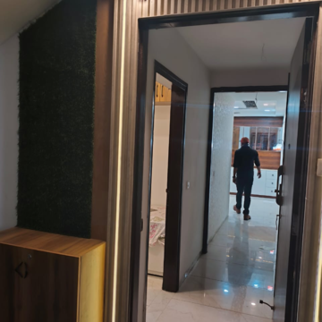 Building Lobby in 3 BHK Apartment at Rishita Manhattan, Sarsawan – for Rent