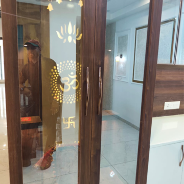 Building Lobby in 3 BHK Apartment at Rishita Manhattan, Sarsawan – for Rent