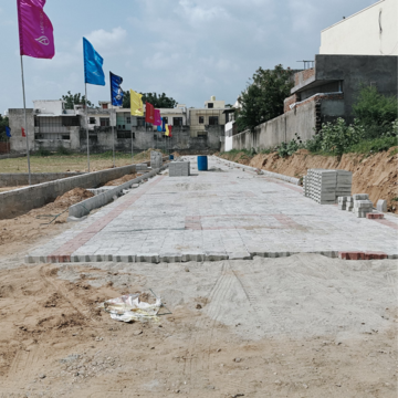  Plot – Exterior View View at Shri Krishana Green Vellay, Ganatpura - for Sale
