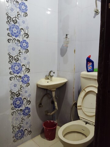 Bathroom in 1 RK Builder Floor at Saket – for Rent