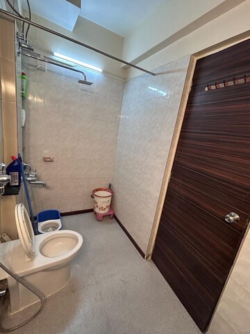 Bathroom in 2 BHK Apartment at Hiranandani Gardens Valencia, Powai – for Rent
