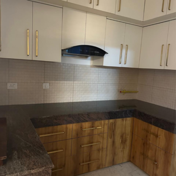 Kitchen in 2 BHK Apartment at Ansal Celebrity Meadows, Devamau – for Rent