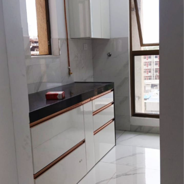 Kitchen in 1 BHK Apartment at Raymond Ten X Habitat, Swastik Garden – for Rent