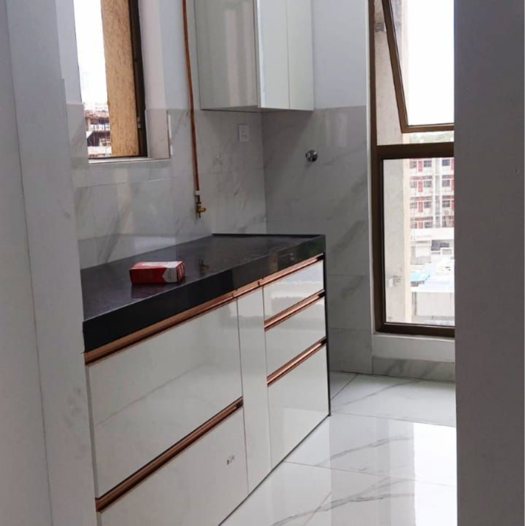 Kitchen, raymond-ten-x-habitat 1 Bedroom 418 Sq.Ft. Apartment In Swastik Garden Thane 9006136