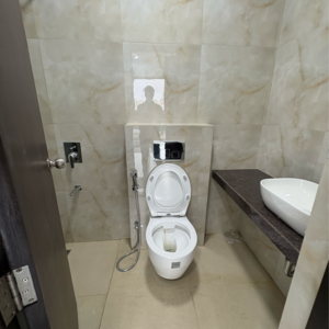 Bathroom in 1 BHK Apartment at Raymond Ten X Habitat, Swastik Garden – for Rent
