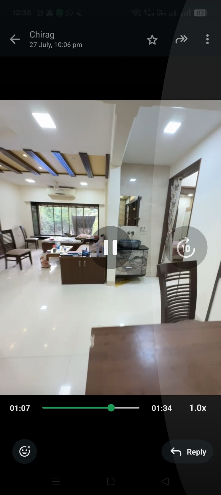 Living Room, andheri east Pg For Boys In Andheri East 9006144