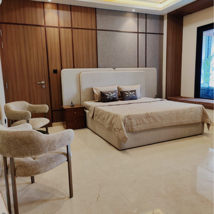 Bedroom, gomti nagar 6 Bedroom 3100 Sq.Ft. Independent House In Gomti Nagar Lucknow 9006143