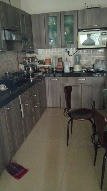 Kitchen in 1 BHK Apartment at Adarsh Nagar Society, Worli – for Rent
