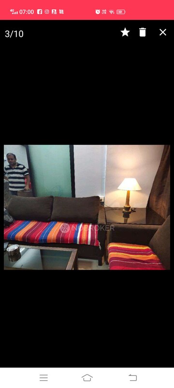 Bedroom in 2 BHK Apartment at Green Fields Apartment, Andheri East – for Sale