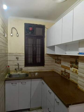 Kitchen in 2 BHK Builder Floor at Chattarpur – for Rent