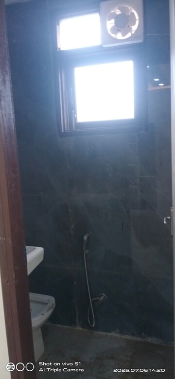 Bathroom in 3 BHK Builder Floor at Chattarpur – for Rent