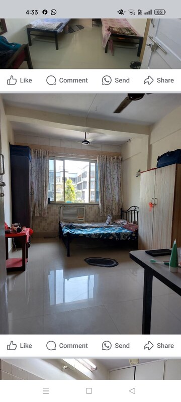 Living Room in 2 BHK Apartment at Chincholi Apartment, Malad West – for Rent