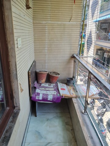 Balcony in 2 BHK Builder Floor at Dwarka Mor – for Rent