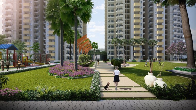 Garden, civitech-strings 3 Bedroom 1275 Sq.Ft. Apartment In Sector 12 Greater Noida Greater Noida 9006313