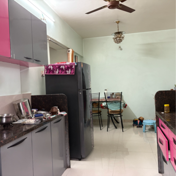 Kitchen in 2 BHK Apartment at Citadel Friends CHS, Walvekar Nagar – for Sale