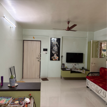 Living Room in 2 BHK Apartment at Citadel Friends CHS, Walvekar Nagar – for Sale