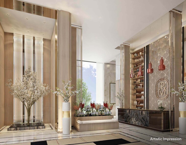 Living Room, piramal-mahalaxmi-north-tower 3 Bedroom 1385 Sq.Ft. Apartment In Mahalaxmi Mumbai 9006363