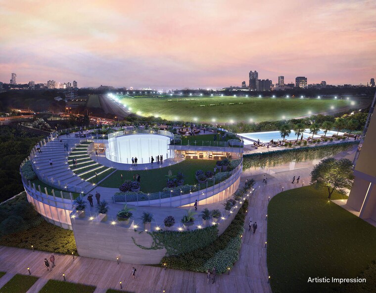 Swimming Pool, piramal-mahalaxmi-north-tower 6 Bedroom 2770 Sq.Ft. Apartment In Mahalaxmi Mumbai 9006375