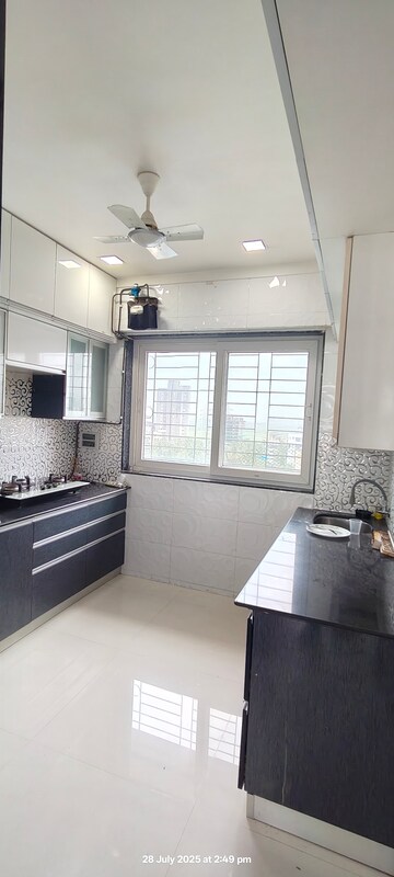 Kitchen in 4 BHK Apartment at Bhandup East – for Sale