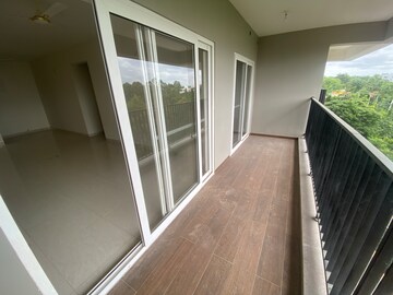 Balcony in 2.5 BHK Apartment at Century Horizon, Jakkuru – for Rent