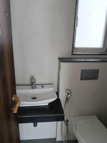 Bathroom in 2 BHK Apartment at Sheth Zuri, Laxmi Nagar – for Rent