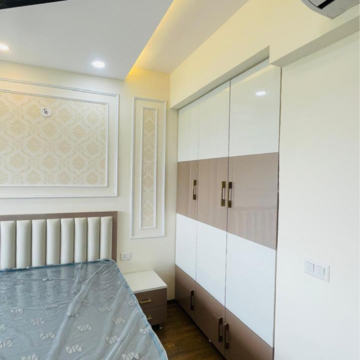 Kitchen in 3.5 BHK Apartment at Experion Capital, Vibhuti Khand – for Rent