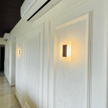 Building Lobby in 3.5 BHK Apartment at Experion Capital, Vibhuti Khand – for Rent