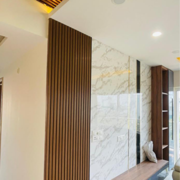 Bedroom in 3.5 BHK Apartment at Experion Capital, Vibhuti Khand – for Rent