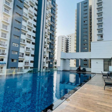 3.5 BHK Apartment – Exterior View View at Experion Capital, Vibhuti Khand - for Rent