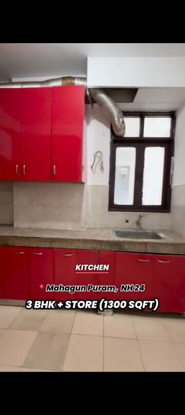 Kitchen in 3 BHK Apartment at Mahagun Mahagunpuram II, Lal Kuan – for Sale