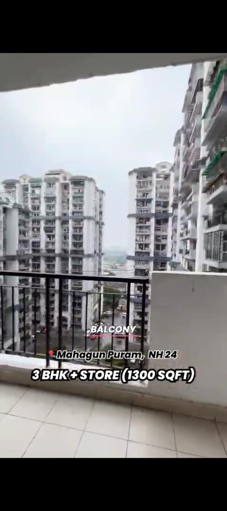 Exterior View, mahagun-mahagunpuram-ii 3 Bedroom 1300 Sq.Ft. Apartment In Lal Kuan Ghaziabad 9006480