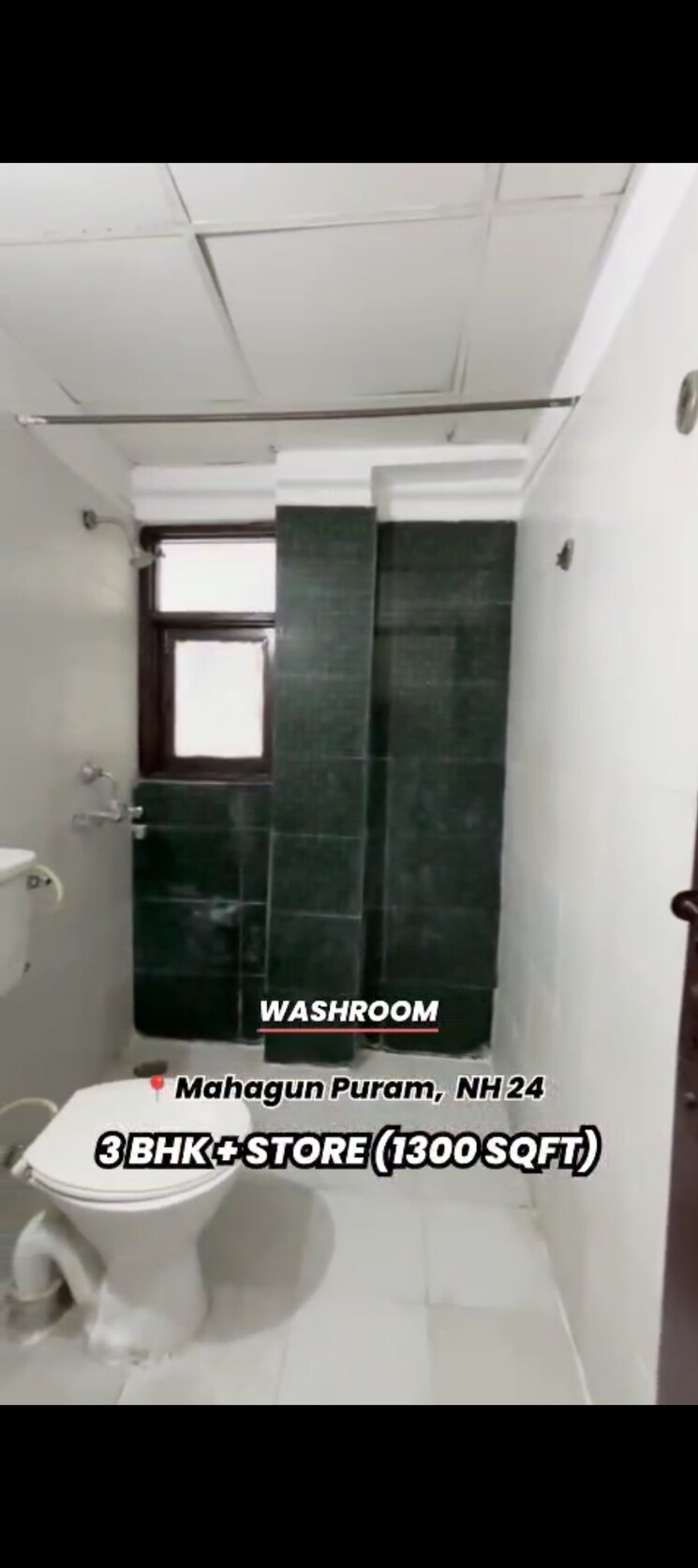 Bathroom, mahagun-mahagunpuram-ii 3 Bedroom 1300 Sq.Ft. Apartment In Lal Kuan Ghaziabad 9006480