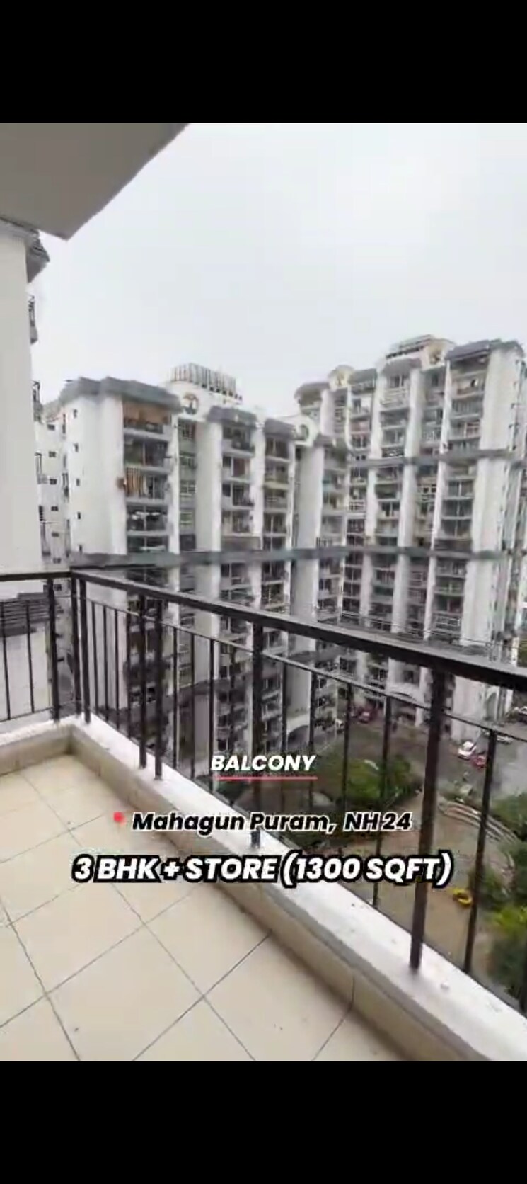 Exterior View, mahagun-mahagunpuram-ii 3 Bedroom 1300 Sq.Ft. Apartment In Lal Kuan Ghaziabad 9006480