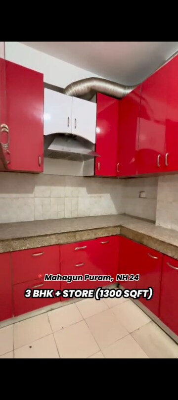 Kitchen in 3 BHK Apartment at Mahagun Mahagunpuram II, Lal Kuan – for Sale