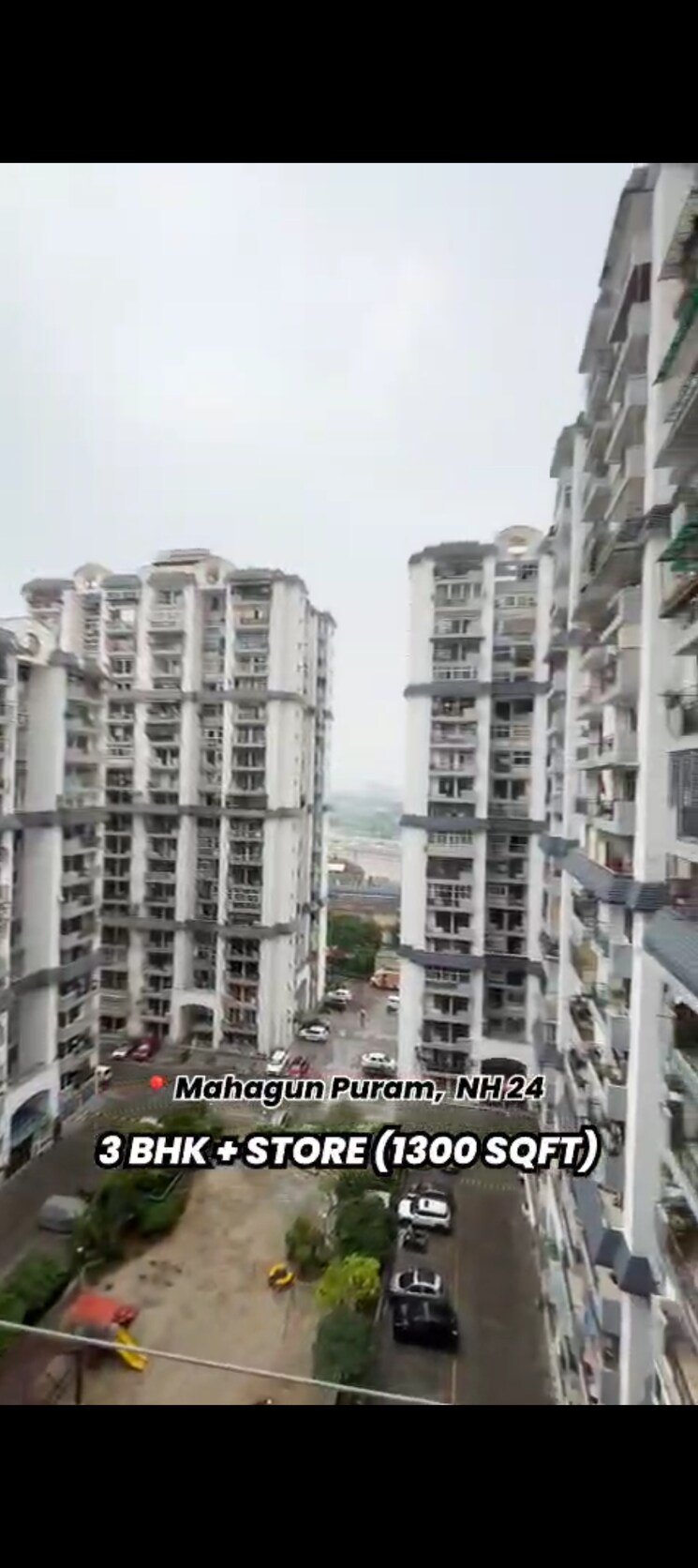 Exterior View, mahagun-mahagunpuram-ii 3 Bedroom 1300 Sq.Ft. Apartment In Lal Kuan Ghaziabad 9006480