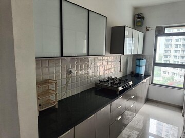 Kitchen in 2 BHK Apartment at Kalpataru Immensa, Kolshet Road – for Rent