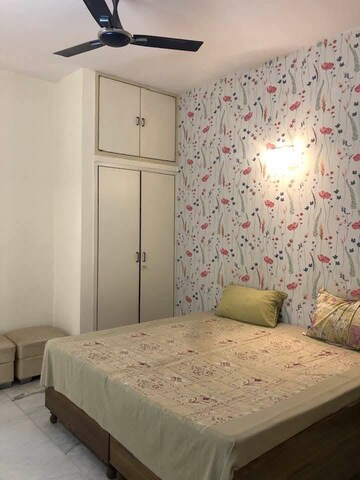 Bedroom in 2 BHK Apartment at Vasant Apartments, Sector 13 – for Rent