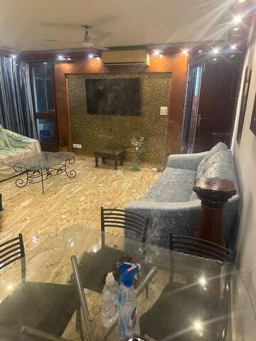 Living Room in 2 BHK Builder Floor at Panchsheel Park – for Rent
