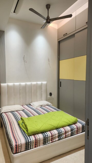 Bedroom in 2 BHK Apartment at Omkar Alta Monte, Malad East – for Rent