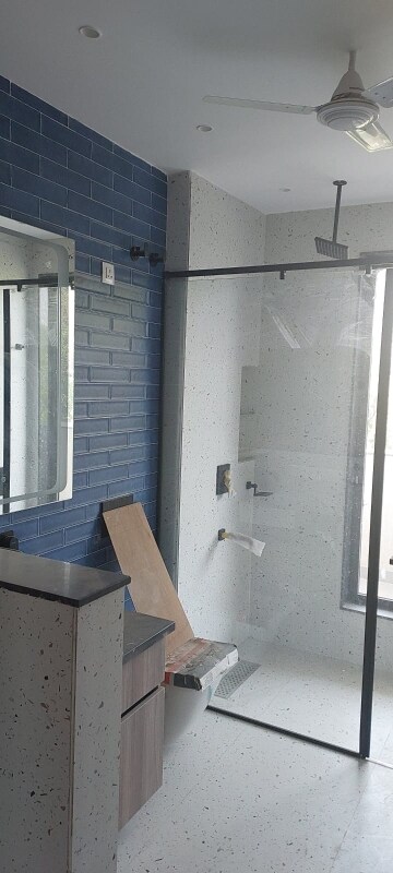 Bathroom in 4 BHK Builder Floor at Milestone 32nd Avenue, Sector 15 – for Rent