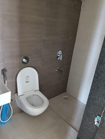 Bathroom in 1 BHK Apartment at Ashar Axis, Majiwada – for Rent