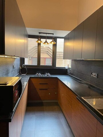 Kitchen in 3 BHK Builder Floor at Lotus Plaza Gurgaon, Sector 14 – for Rent