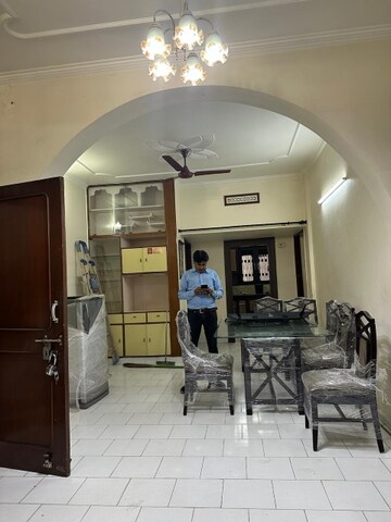 Living Room in 3 BHK Builder Floor at Milestone 32nd Avenue, Sector 15 – for Rent