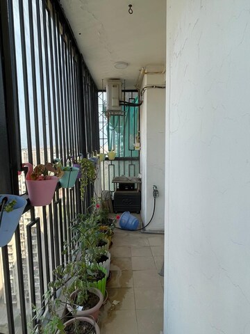 Balcony in 2 BHK Apartment at KW Srishti, Raj Nagar Extension – for Rent